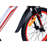 Detský bicykel RoyalBaby Mars RB18-26 18" strieborno červený